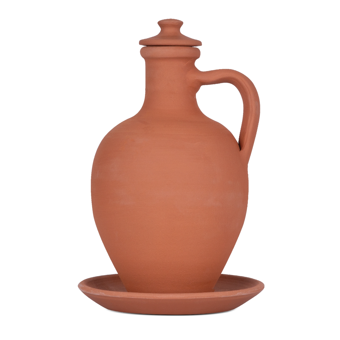 The Anadolu Natural Clay Water Pitcher and Cups For 4