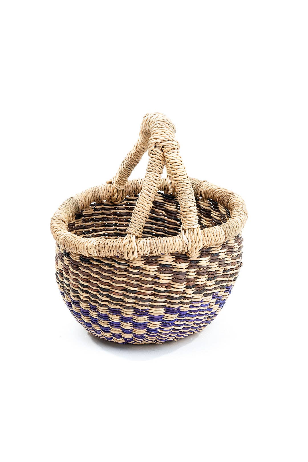 Assorted Teeny Tiny Bolga Baskets - Sold Singly