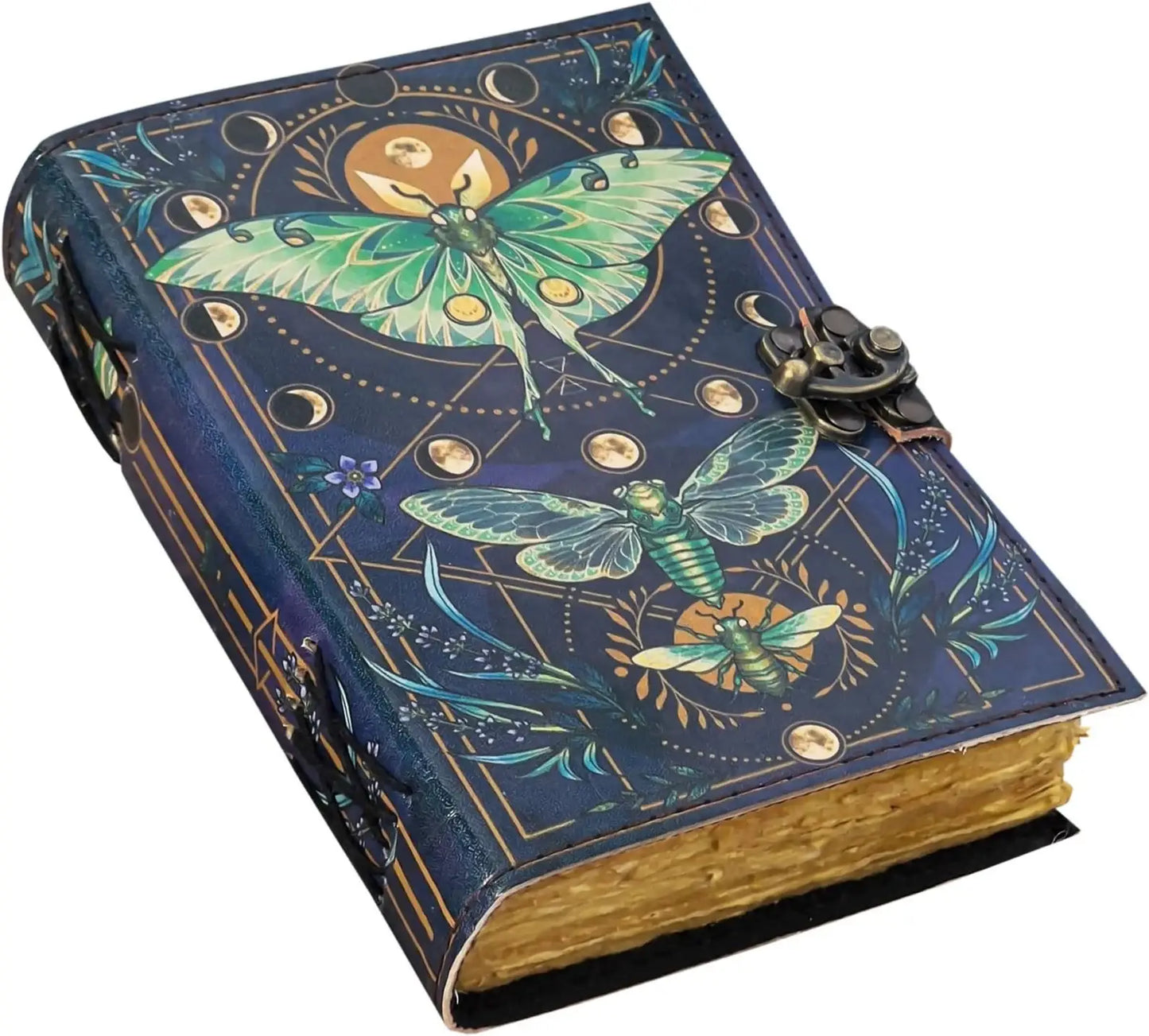 Leather Journal Butterfly