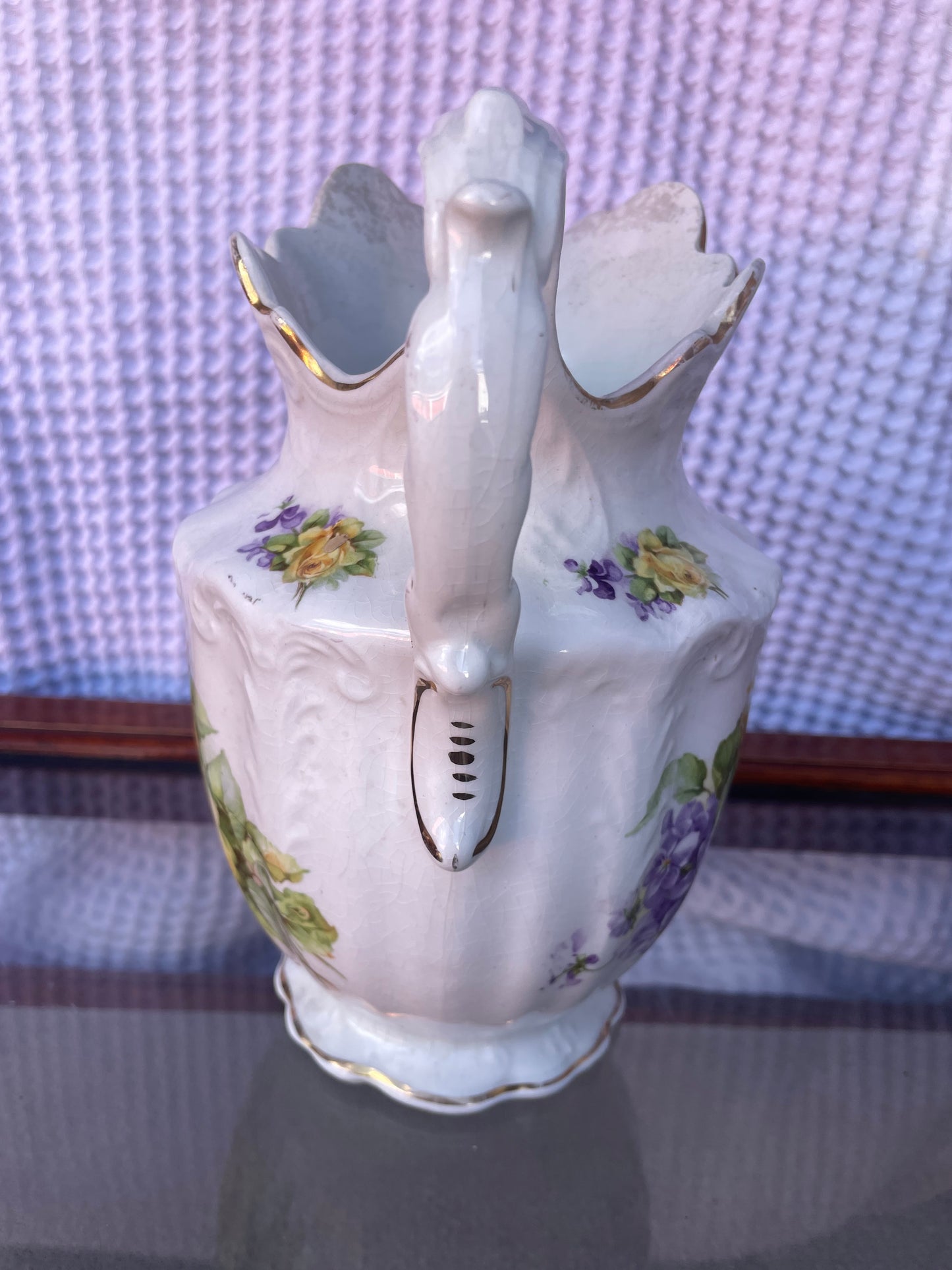 Antique C.P. Marquette & Co Victorian Pitcher