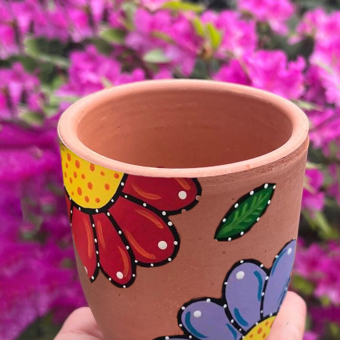 Kapadokya Handmade Pottery Mug Set, 4 Pcs, 16.9 Oz