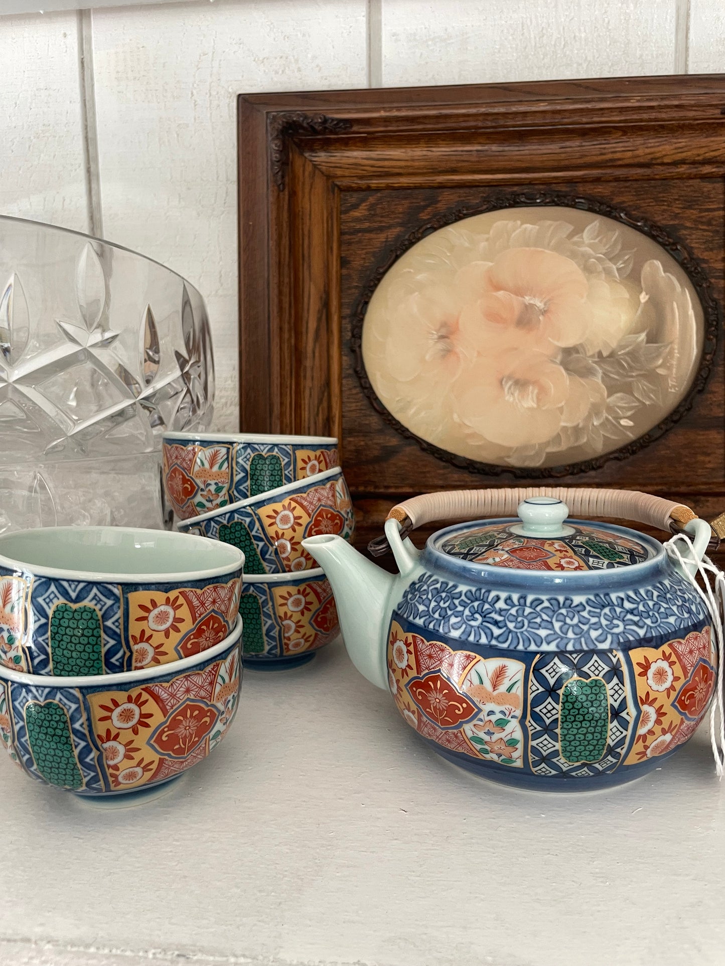 Vintage Arita Ware Porcelain Tea Set