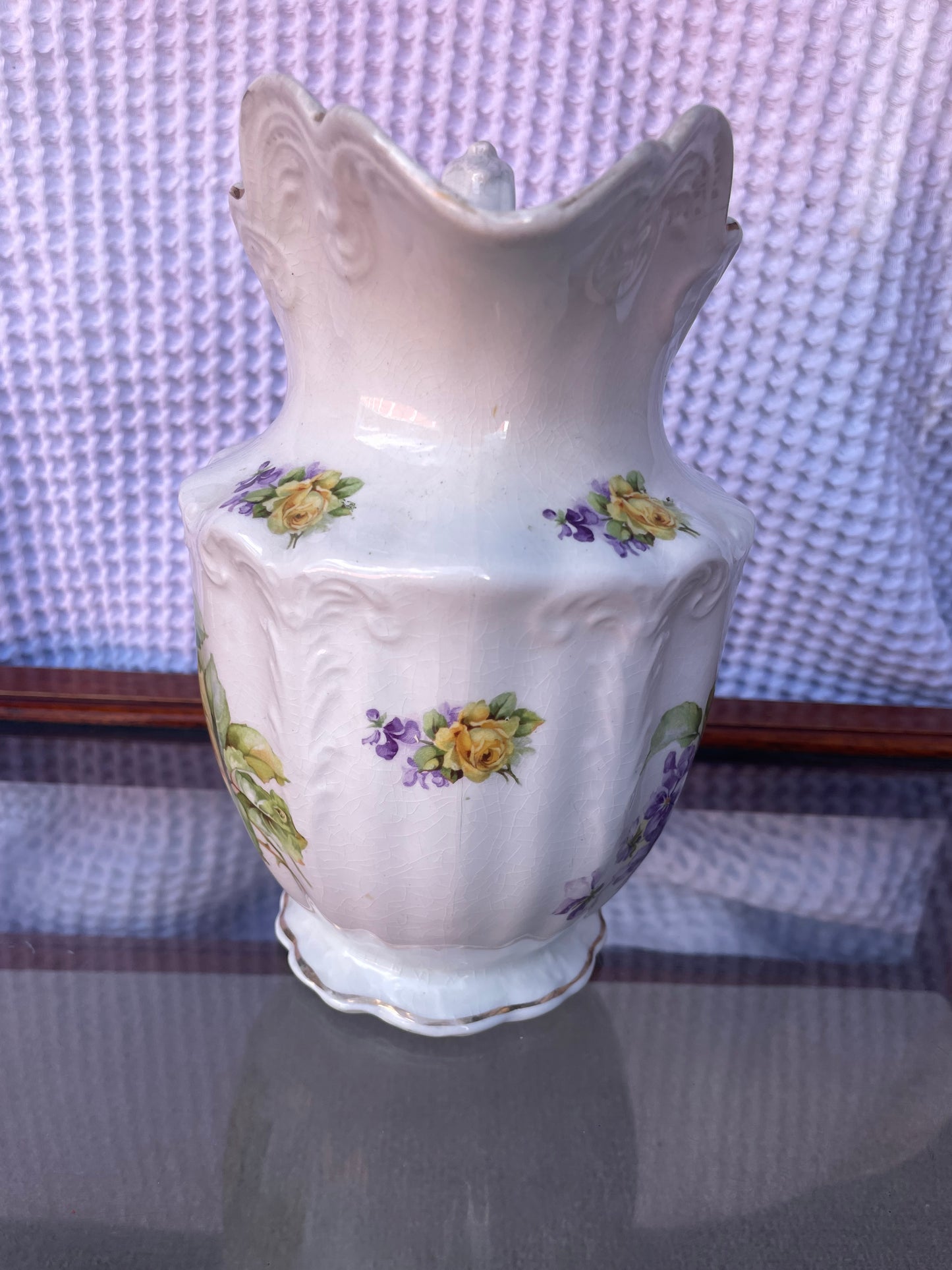 Antique C.P. Marquette & Co Victorian Pitcher