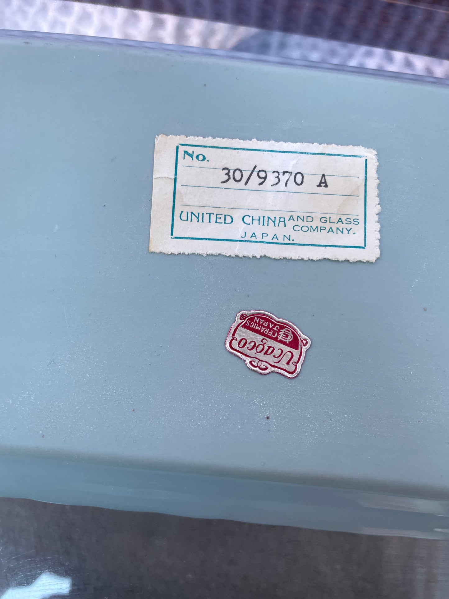 United China & Glass Company 3 Piece Vanity Set