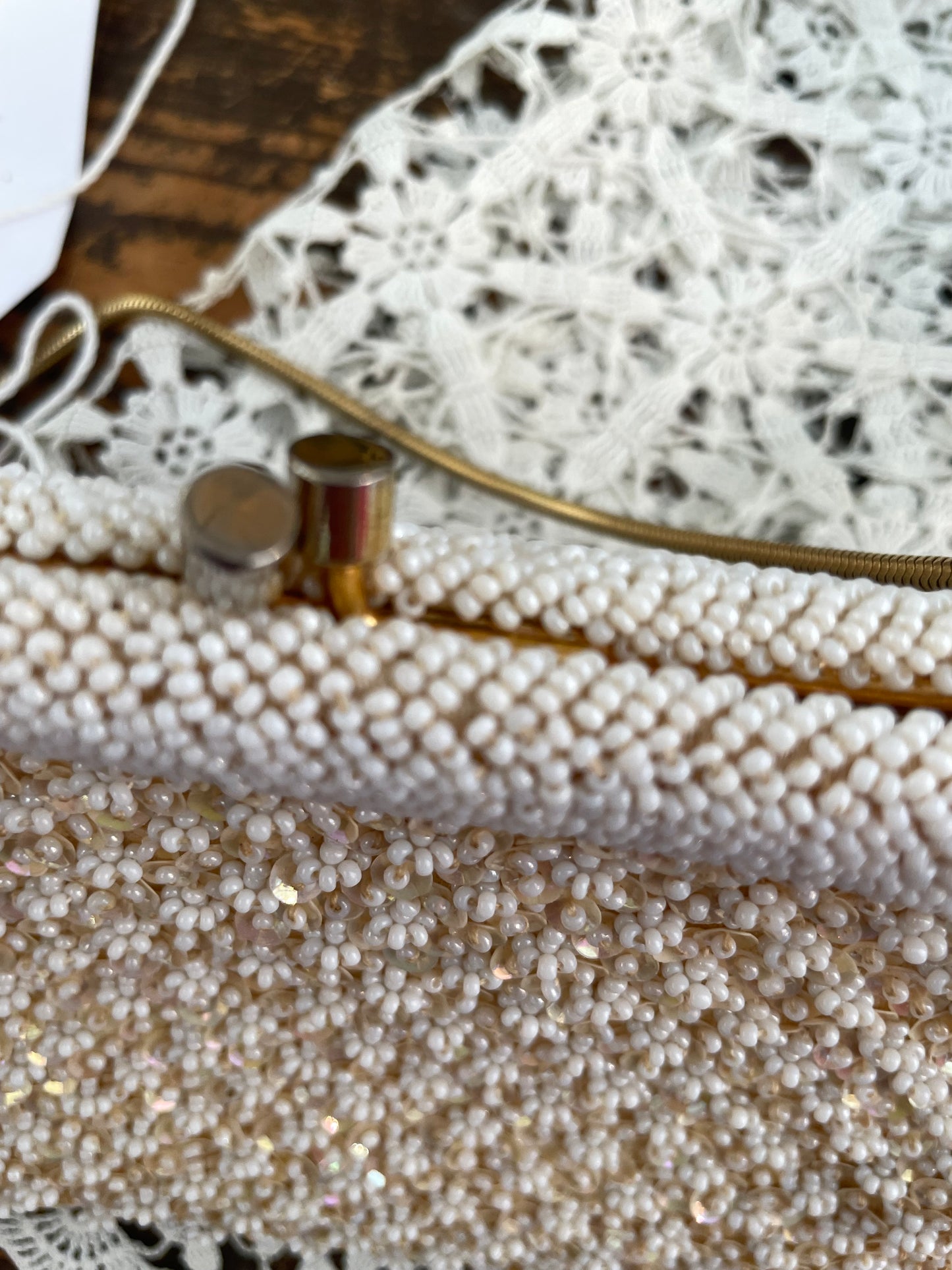 Vintage Beaded Clutch 50’s-60’s