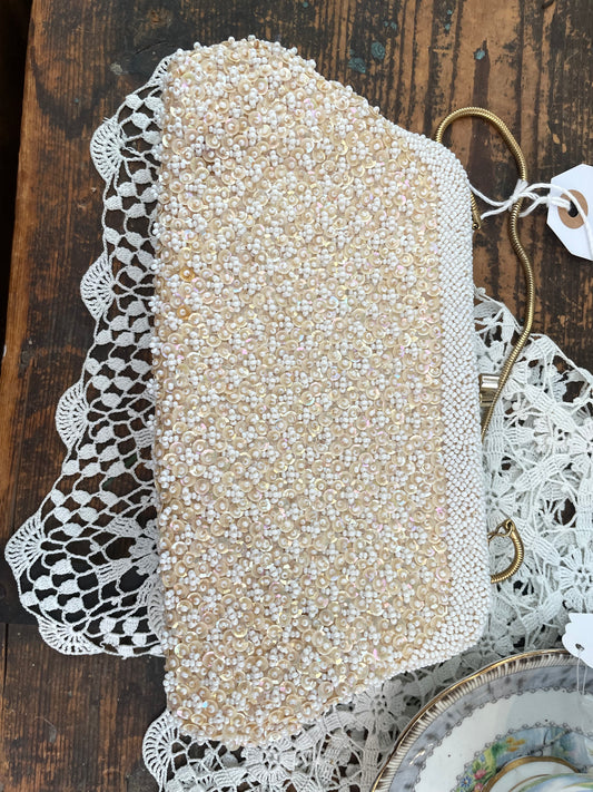 Vintage Beaded Clutch 50’s-60’s