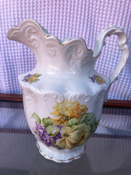Antique C.P. Marquette & Co Victorian Pitcher
