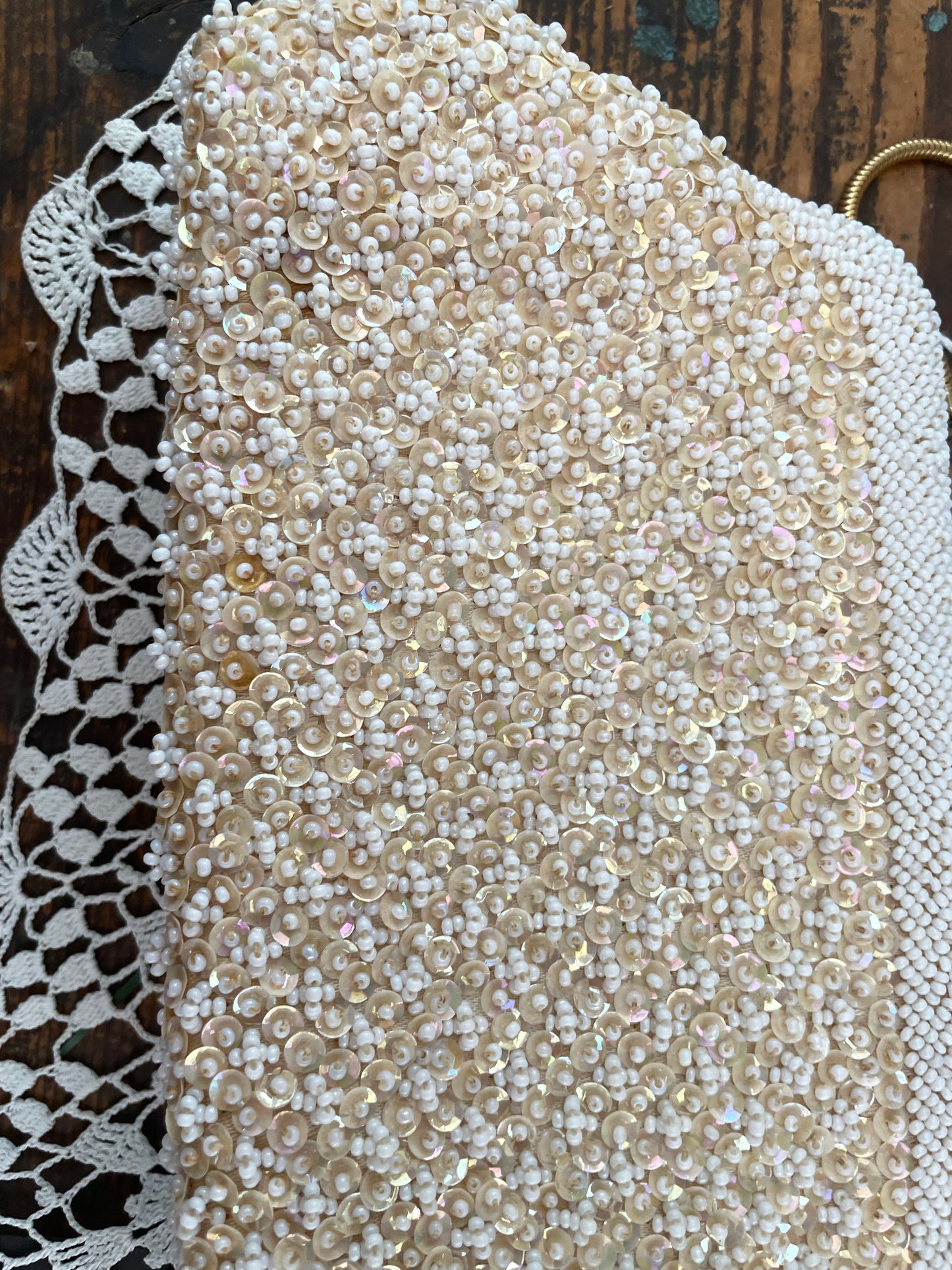 Vintage Beaded Clutch 50’s-60’s