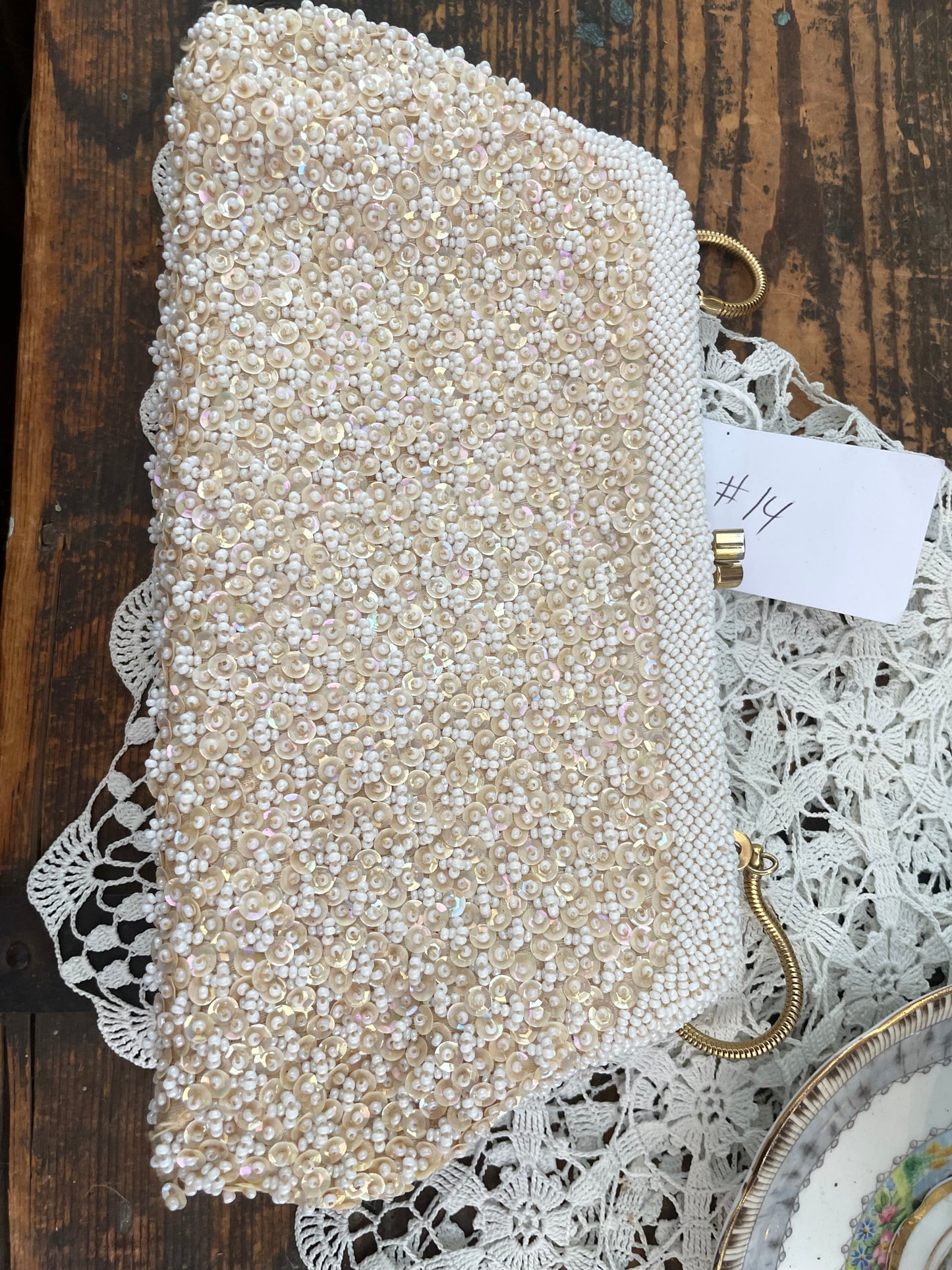 Vintage Beaded Clutch 50’s-60’s
