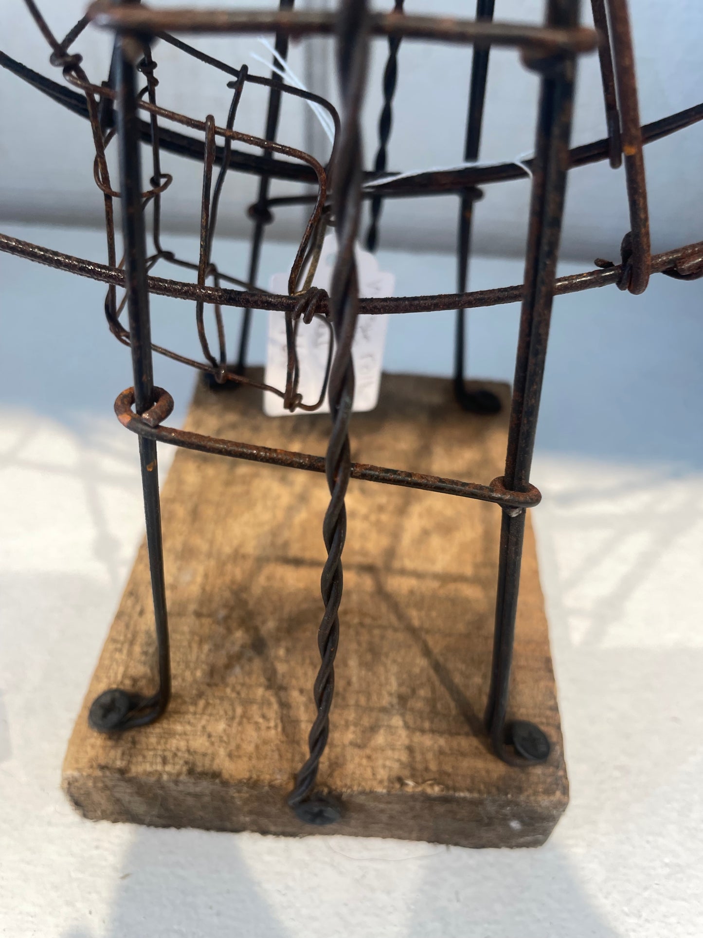 Vintage Folk Art Handmade Ferris Wheel