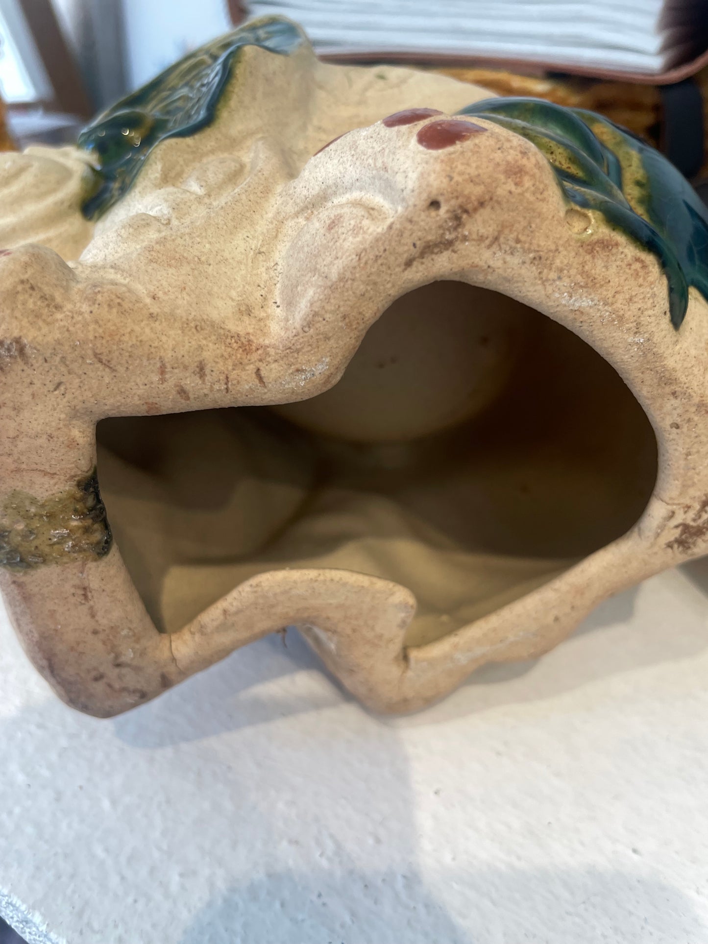 Vintage Ceramic Elephant Ashtray