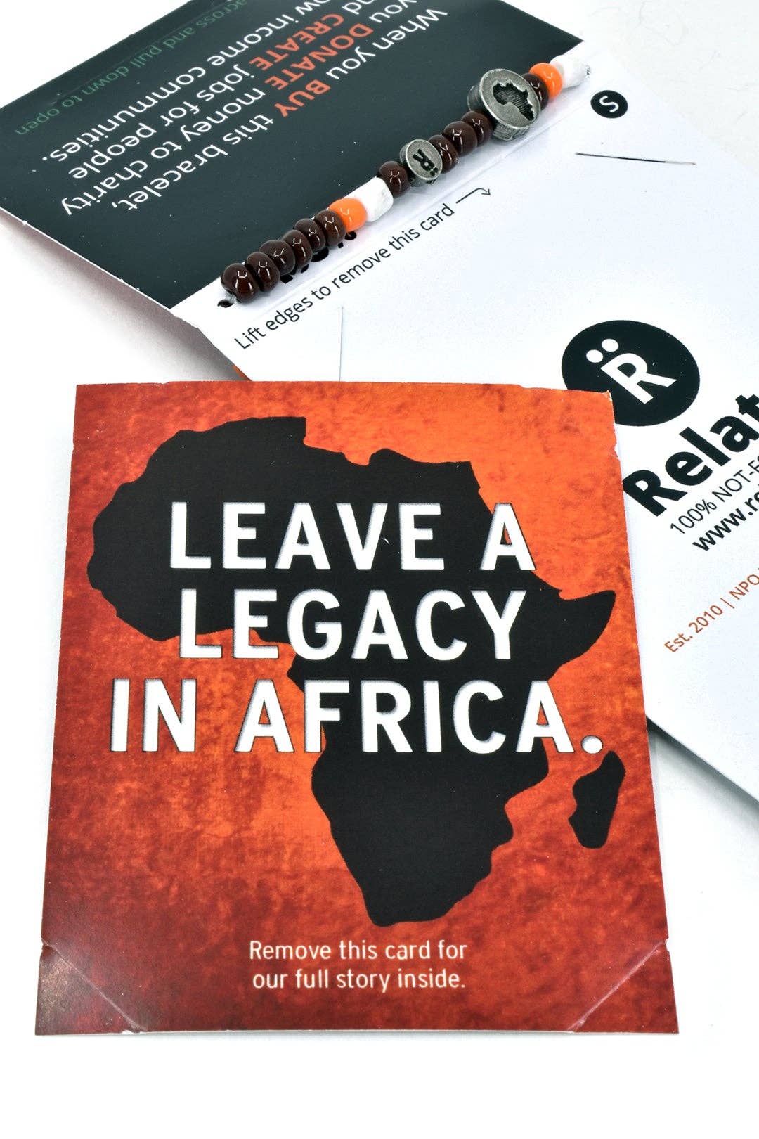 Leave a Legacy in Africa Relate Cause Bracelet: SACB01F-3  Large