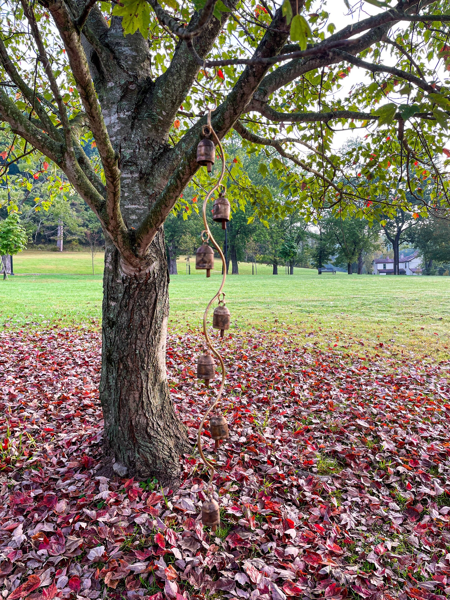 Curved Stem Bell Wind Chimes
