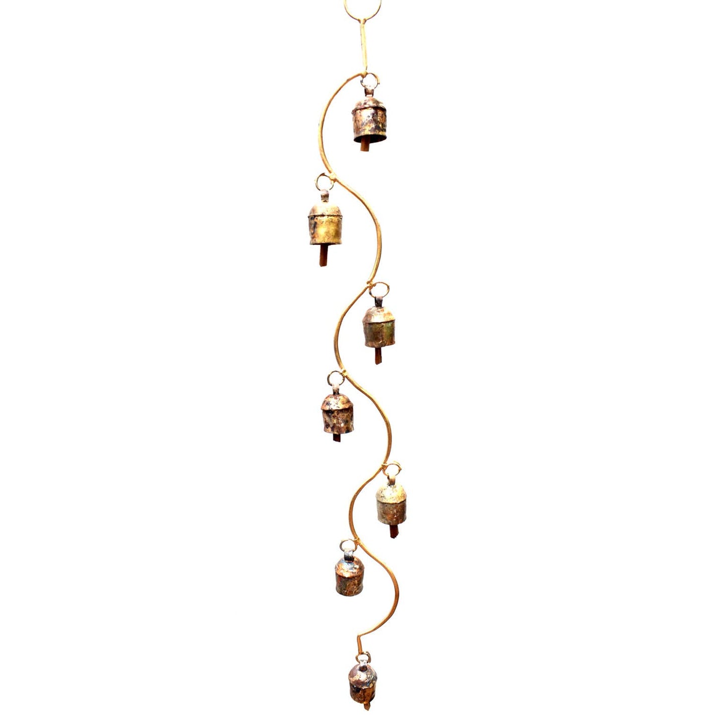 Curved Stem Bell Wind Chimes